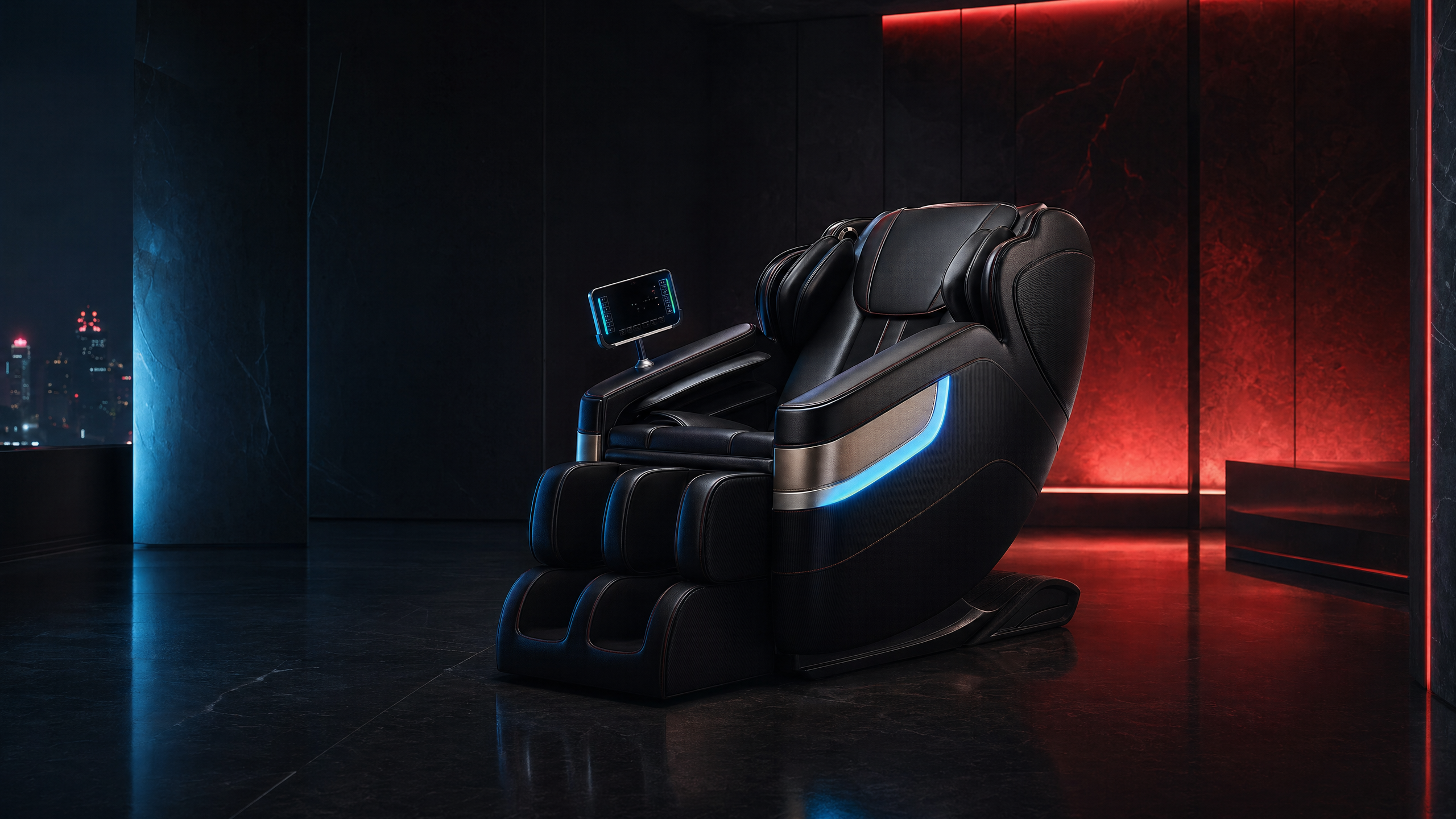 Therapeutic 4D massage chair