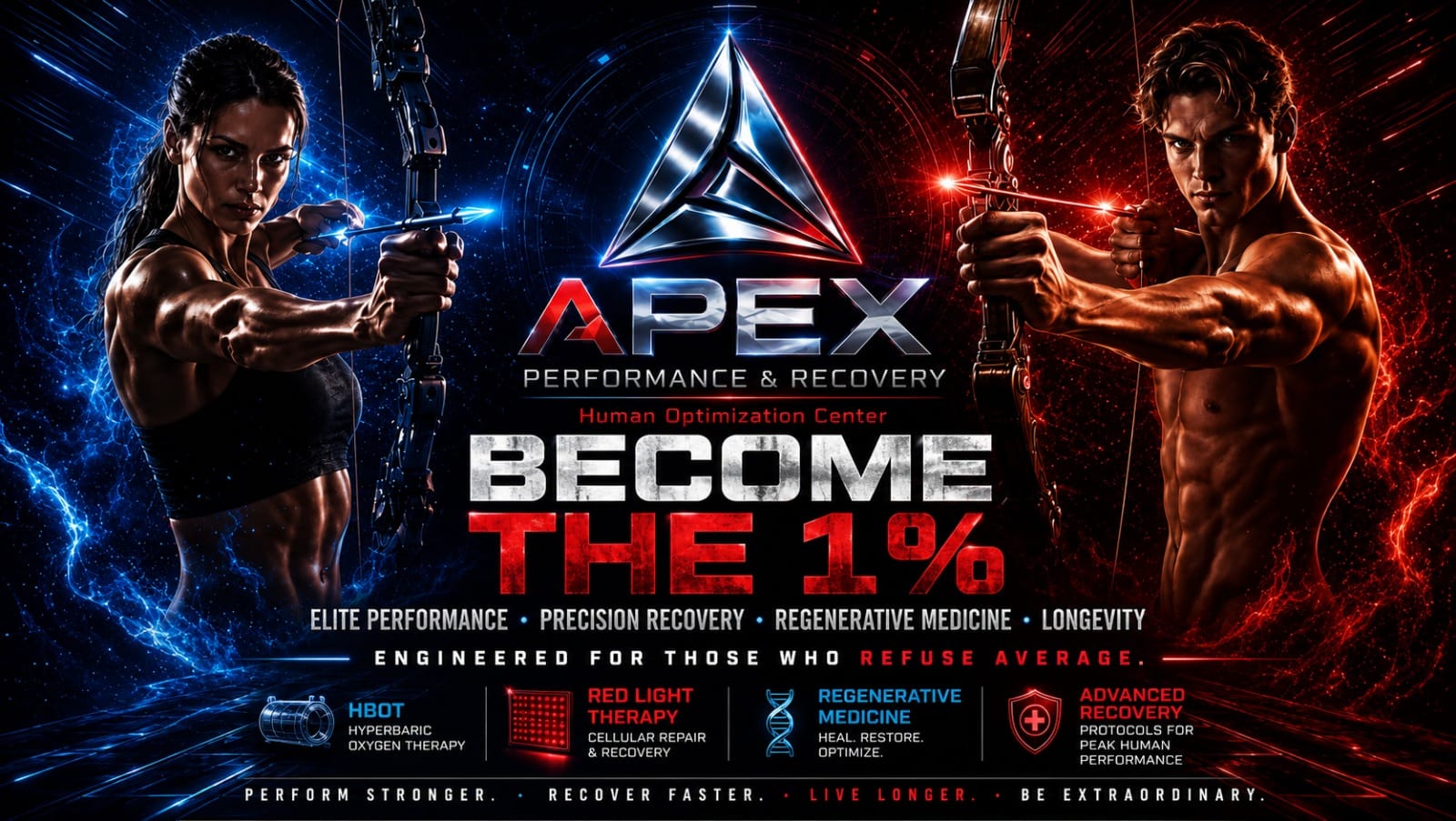 Become the one percent at Apex Performance and Recovery